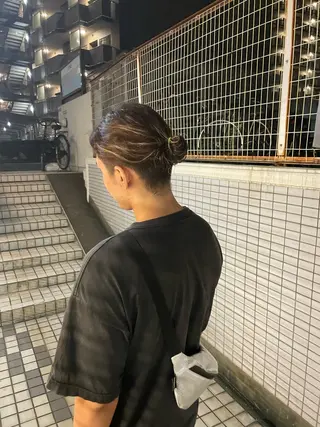 ミディアム メンズ 平川大起 /西千葉駅のヘアスタイル