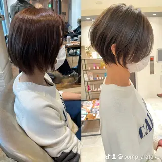 ショート カラー 表参道/ショート特化 /似合わせ/荒砂のヘアスタイル