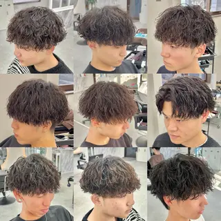 パーマ メンズ SOYON船橋店 西澤元気のヘアスタイル