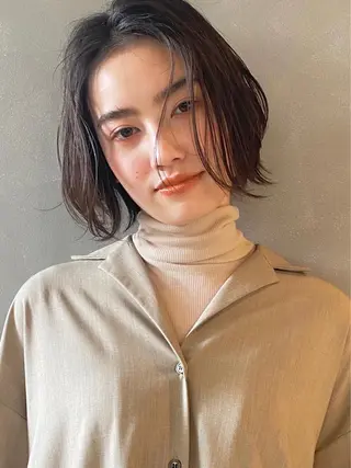 ショート 圧倒的な質感🧡 髪質改善/丸山晴菜のヘアスタイル