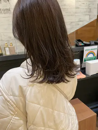 セミロング 栗原 瑞稀のヘアスタイル