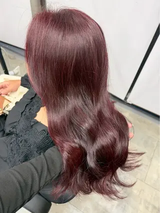 カラー りこ / 透明感カラー🎀🫧のヘアスタイル