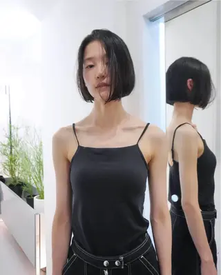 ミディアム 渡邉 舞のヘアスタイル