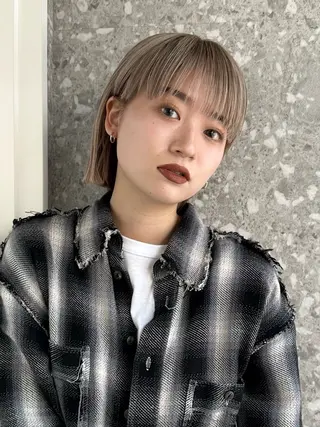 ショート ボブ/ショート⭐︎ カット無料⭐︎カレンのヘアスタイル