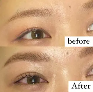 アイブロウ Aura salonのマツエク・マツパデザイン