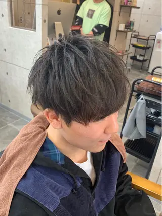 メンズ 佐藤 智弘のヘアスタイル