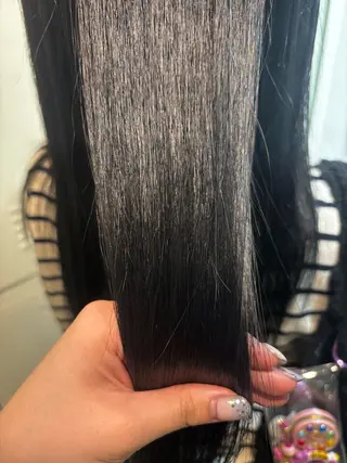 ロング カラーモデ ル募集riana🫧のヘアスタイル