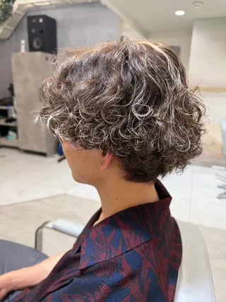 パーマ メンズ メンズ特化ツイスパ 朝ラクセット 颯のヘアスタイル