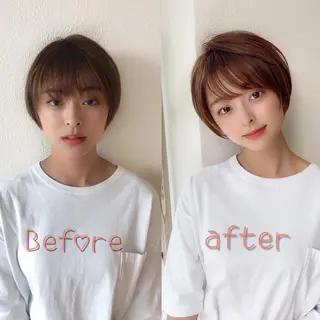 ショート カラー パーマ ヘアアレンジ キッズ ネイル マツエク・マツパ ショートの神✨AFL OAT 井上康平のヘアスタイル