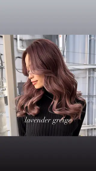 ロング カラー 💜ハイトーン💛 マジカルかいちゃんのヘアスタイル