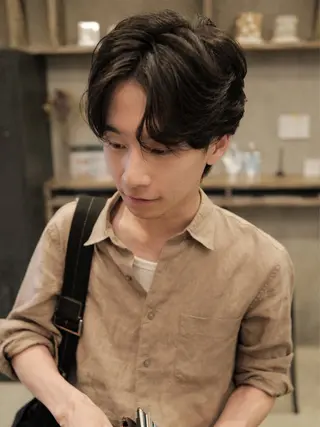 ショート パーマ メンズ ill副店長 立和田純也のヘアスタイル