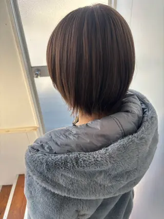 ミディアム ma koのヘアスタイル