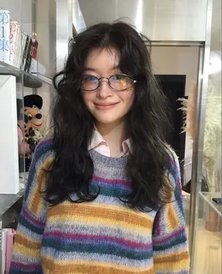 ロング kana shimizuのヘアスタイル