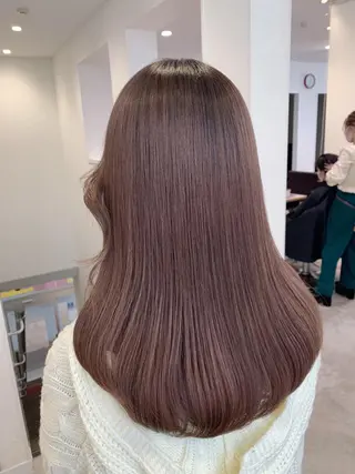 ロング カラー HAREru. モデル募集【戸塚】のヘアスタイル