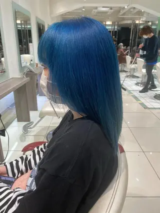 ミディアム カラー 中野 竜介のヘアスタイル