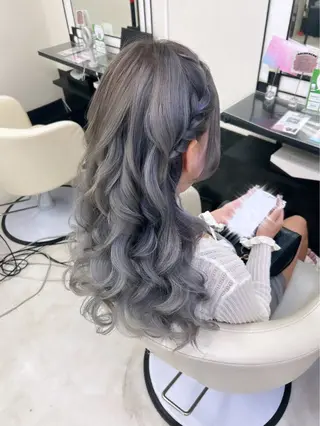 ロング ベルグローヘアセット 🤍まりこのヘアスタイル