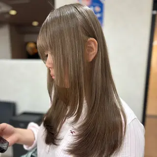 カラー ハイトーン/モテ髪 🎀hina🎀のヘアスタイル