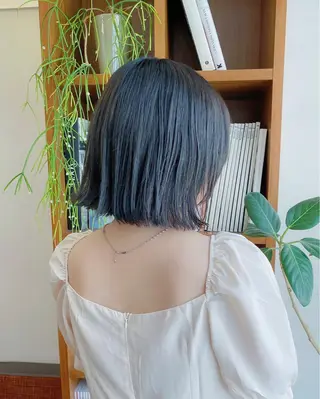 ショート カラー 似合わせレイヤー/ ケアパーマ/高倉のヘアスタイル