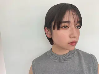 ショート カラー 髪質改善ストレート 脱白髪染め yukaのヘアスタイル