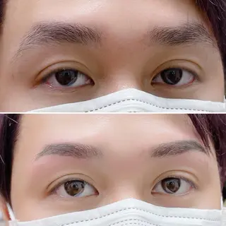 メンズ アイブロウ jasmine yamashitaのマツエク・マツパデザイン