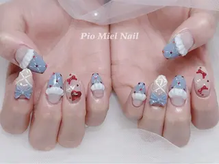 ネイル HANA 長さだしのネイルデザイン