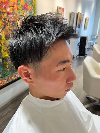 メンズ こやま りほのヘアスタイル