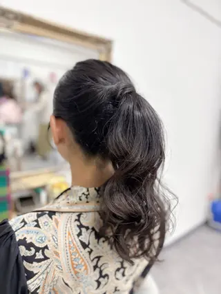 ロング ⭐︎moe 【ヘアメイク🧸】のヘアスタイル