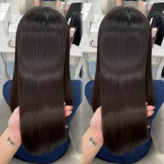 セミロング 髪質改善矯正/カラー /吉祥寺 mariのヘアスタイル