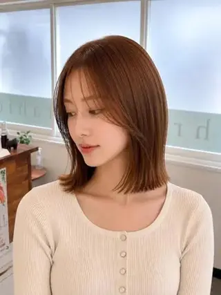 カラー 才門 真菜のヘアスタイル