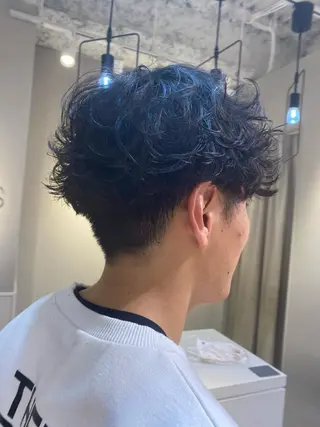 パーマ メンズ メンズ清潔感のプロ 💈メンズパーマ藤田のヘアスタイル