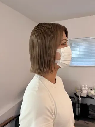 ミディアム カラー メンズショート 店長 清原佑太のヘアスタイル