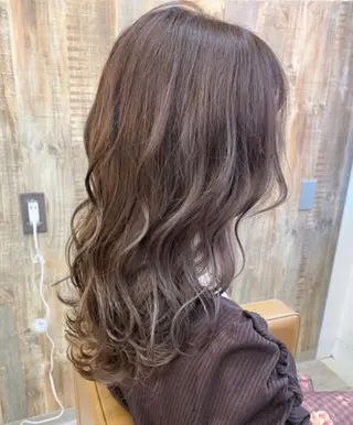 セミロング カラー メンズ FUKUSHIMAのヘアスタイル