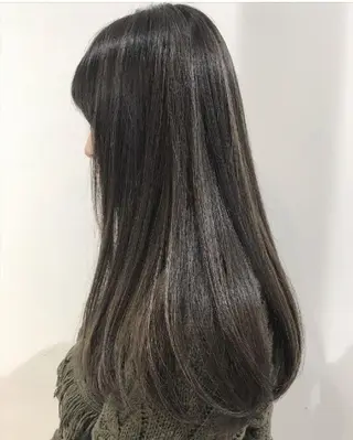 ロング 山下 翔のヘアスタイル