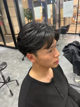 メンズ 本田 有里のヘアスタイル
