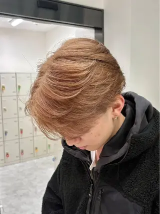 カラー 💫メンズ特化💫 MIU/海外風のヘアスタイル