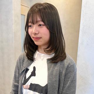 ミディアム カラー Lita./ HIKARI🧁🫧のヘアスタイル