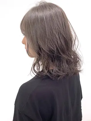 セミロング カラー ヘアアレンジ 🪞モテ髪/トレンド 銀座DISCO🪞のヘアスタイル