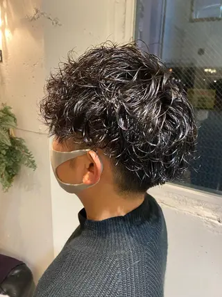 ショート バレイヤージュ職人 🔥代表YU-SHIのヘアスタイル