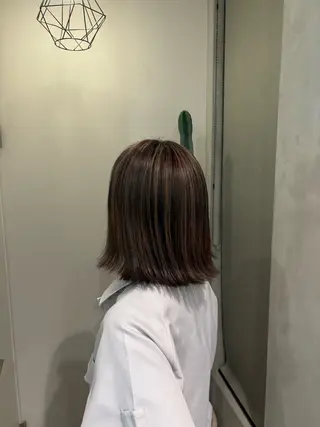 カラー 宮島 華湖のヘアスタイル