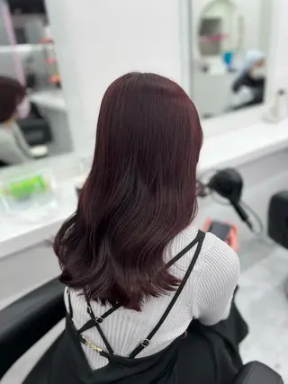 ミディアム カラー ヘアアレンジ 💖似合わせカラー ブリーチ💖レイヤーのヘアスタイル