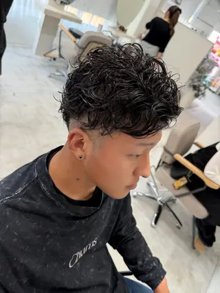 パーマ メンズ 城崎如哉/ /メンズスタイルのヘアスタイル