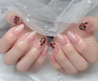 ネイル 🎀PG🩵 ネイルサロンのネイルデザイン