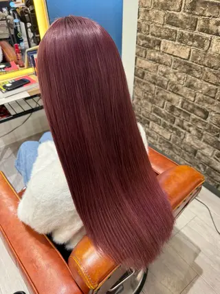 カラー 小川 翔友空のヘアスタイル