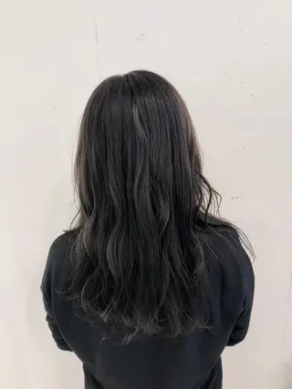 ミディアム カラー パーマ ヘアアレンジ 【ツヤ髪美容師】 ツダケイスケのヘアスタイル
