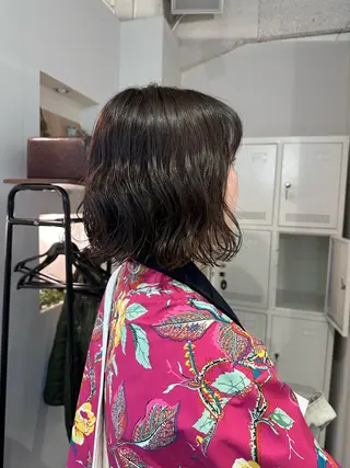 ショート パーマ 大人ヘア縮毛矯正 💛mai💛のヘアスタイル
