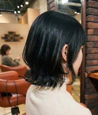 ミディアム flencia 丸 和博|カットのヘアスタイル
