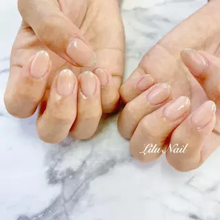 ネイル モチの良さ◉ フィルインネイル♡のネイルデザイン