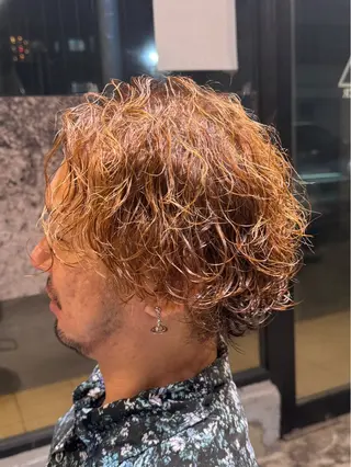 パーマ 快斗🔥メンズパーマ 🔥モデル募集中🔥のヘアスタイル