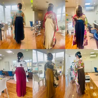 attrice杉山 綾乃のヘアスタイル