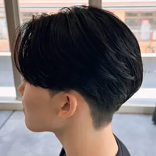 パーマ メンズ 玉置 晴太郎のヘアスタイル